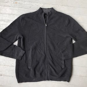 Men’s textured banana Republic zip up jacket